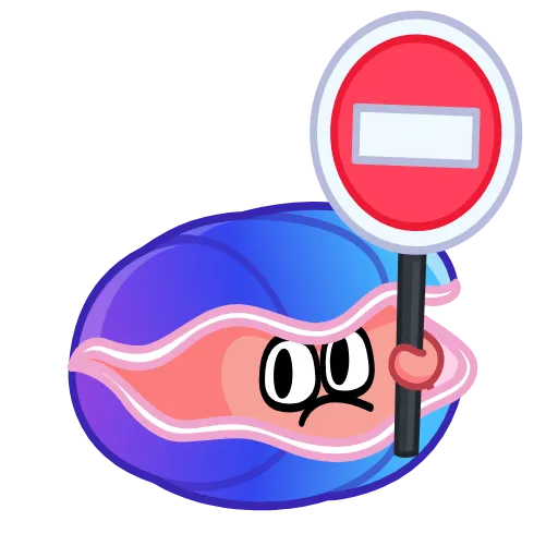 ⛔️ Эмодзи «Ракушка» для Telegram