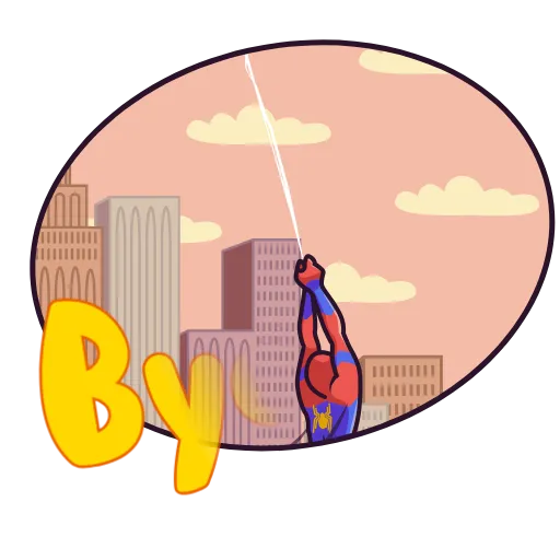 👋 Эмодзи «SpiderMan» для Telegram