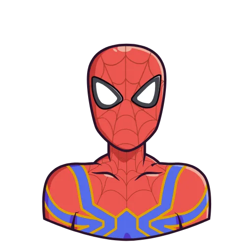 😳 Эмодзи «SpiderMan» для Telegram