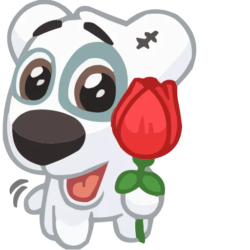 🌹 Эмодзи «Спотти» для Telegram