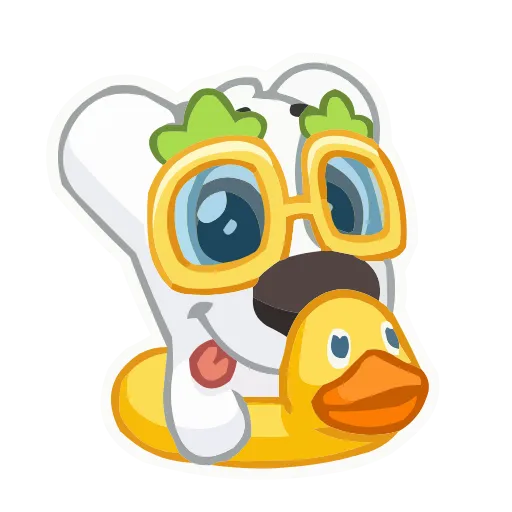 🦆 Эмодзи «Спотти» для Telegram