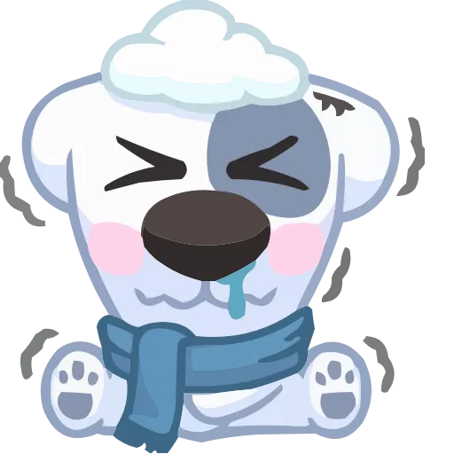 🥶 Эмодзи «Спотти» для Telegram