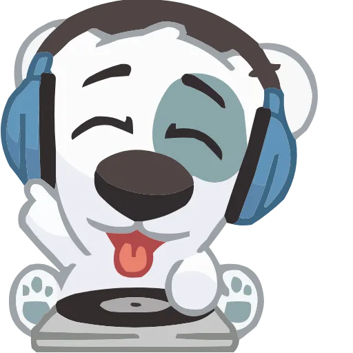 🎧 Эмодзи «Спотти» для Telegram