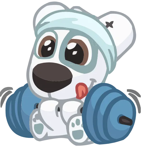 💪 Эмодзи «Спотти» для Telegram