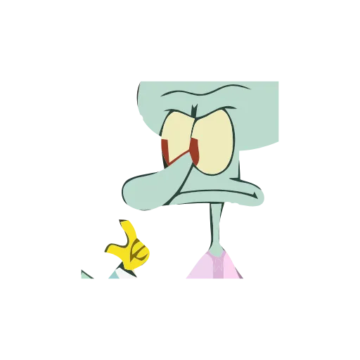 👃 Эмодзи «Squidward» для Telegram