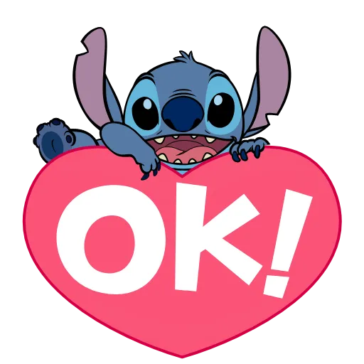 👌 Эмодзи «Stitch» для Telegram
