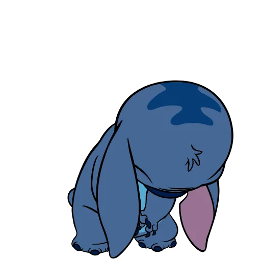 😔 Эмодзи «Stitch» для Telegram