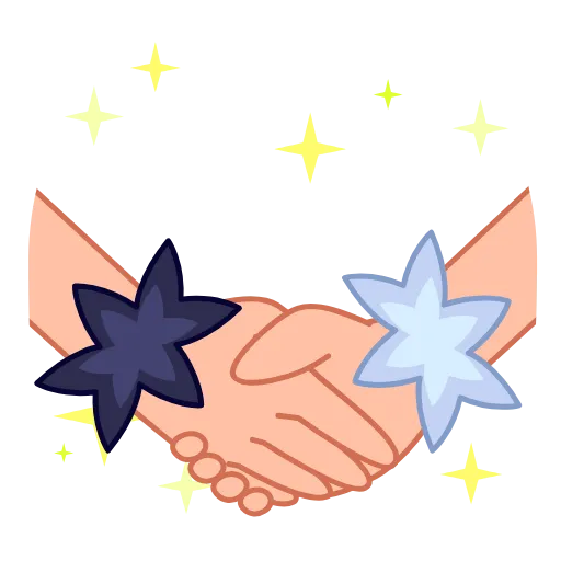 🤝 Эмодзи «Лебединое озеро» для Telegram