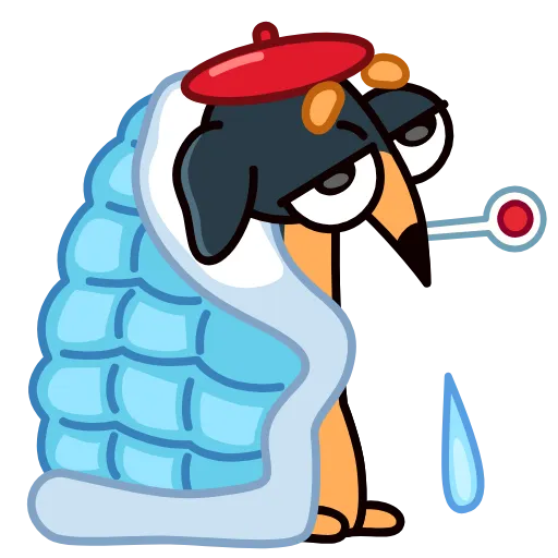 🤒 Эмодзи «Анимированный набор эмоджи с Таксой» для Telegram