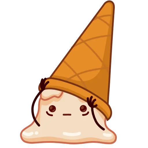 🍦 Эмодзи «Анимированный набор эмоджи с Вкусняшками» для Telegram