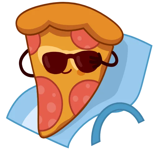 🍕 Эмодзи «Анимированный набор эмоджи с Вкусняшками» для Telegram