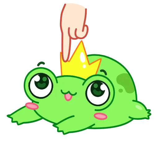 🐸 Эмодзи «Царевна-лягушка» для Telegram