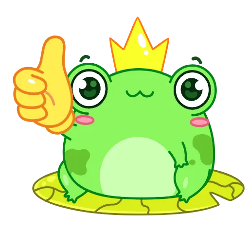 🐸 Эмодзи «Царевна-лягушка» для Telegram