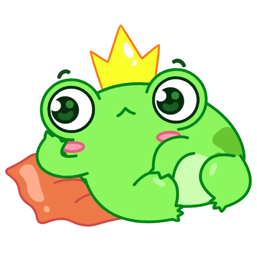 🐸 Эмодзи «Царевна-лягушка» для Telegram