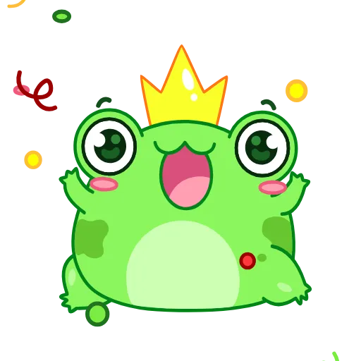 🐸 Эмодзи «Царевна-лягушка» для Telegram