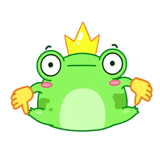 🐸 Эмодзи «Царевна-лягушка» для Telegram
