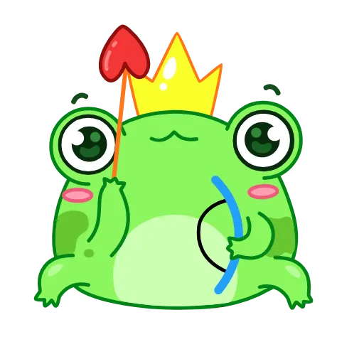 🐸 Эмодзи «Царевна-лягушка» для Telegram