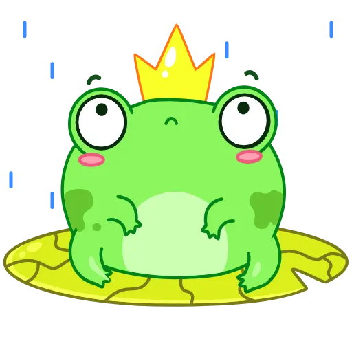 🐸 Эмодзи «Царевна-лягушка» для Telegram