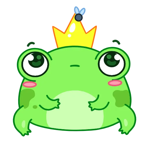 🐸 Эмодзи «Царевна-лягушка» для Telegram