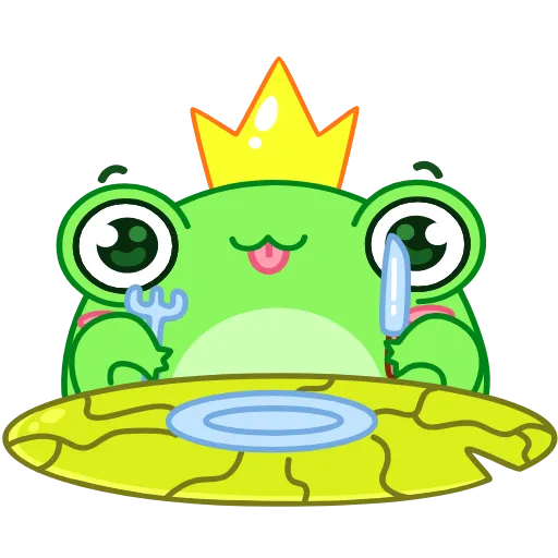 🐸 Эмодзи «Царевна-лягушка» для Telegram