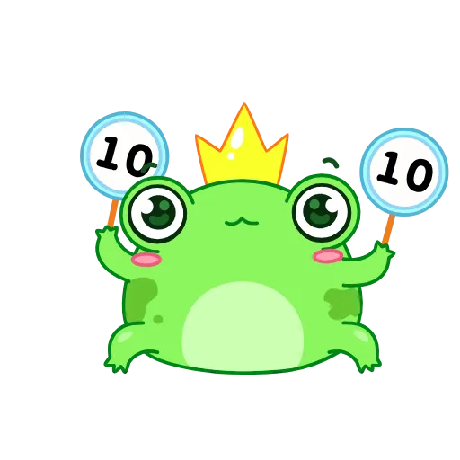 🐸 Эмодзи «Царевна-лягушка» для Telegram