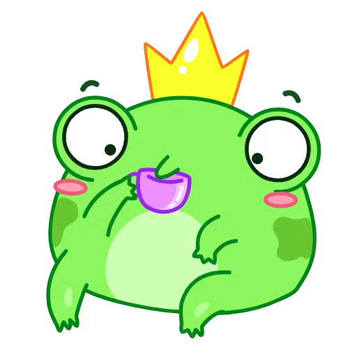 🐸 Эмодзи «Царевна-лягушка» для Telegram