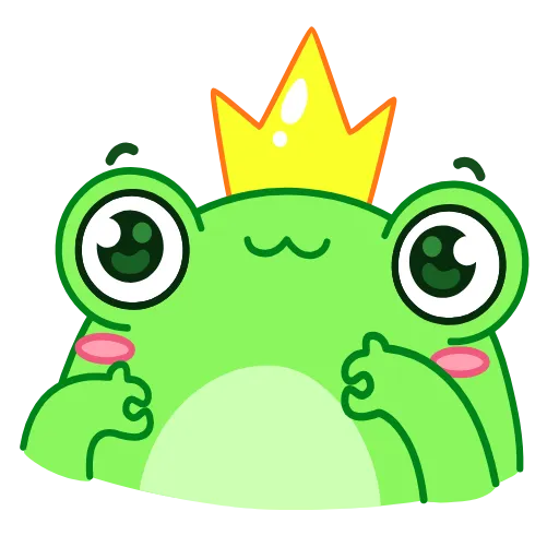 🐸 Эмодзи «Царевна-лягушка» для Telegram