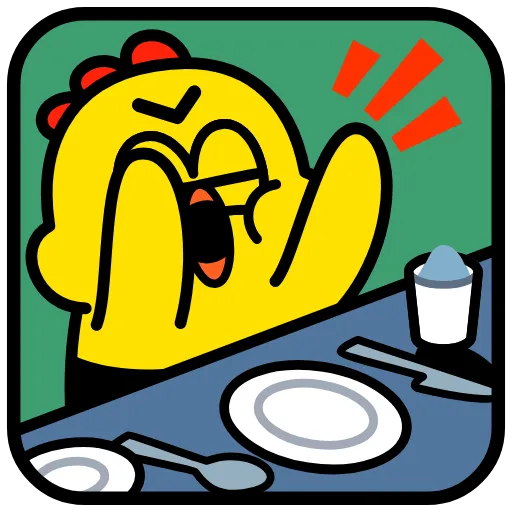 😡 Стикер «Цып» для Telegram