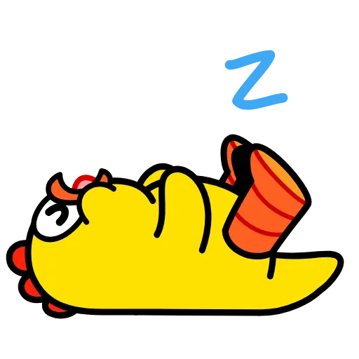 😴 Стикер «Цып» для Telegram