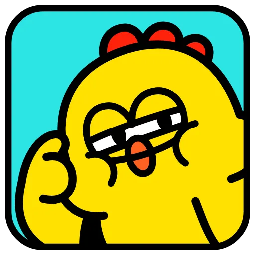 🧠 Стикер «Цып» для Telegram