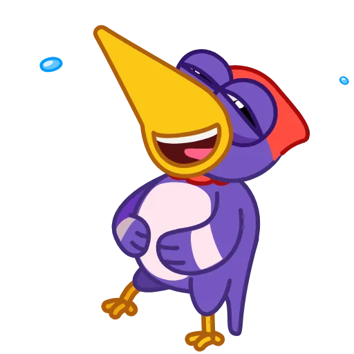 Стикерпак Woodpecker для Telegram