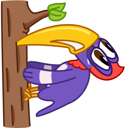 😍 Эмодзи «Woodpecker» для Telegram