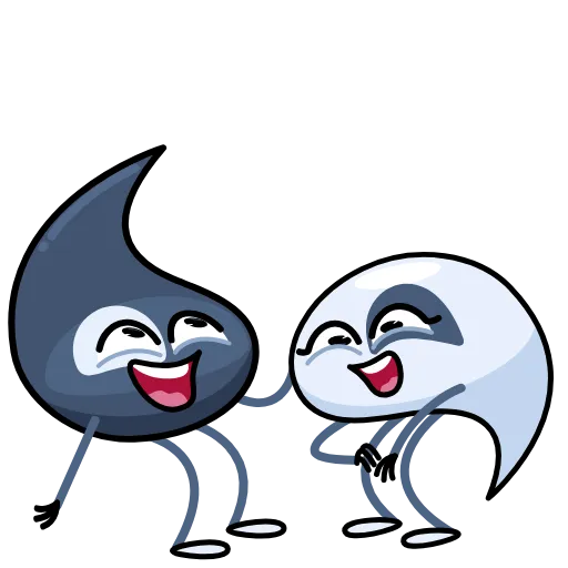 Эмодзи Yin Yang для Telegram — скачать