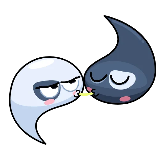 ❤️ Эмодзи «Yin Yang» для Telegram