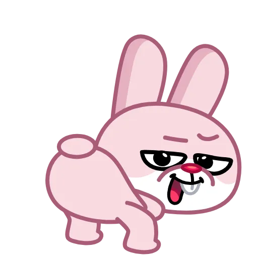 🍑 Эмодзи «Зая» для Telegram