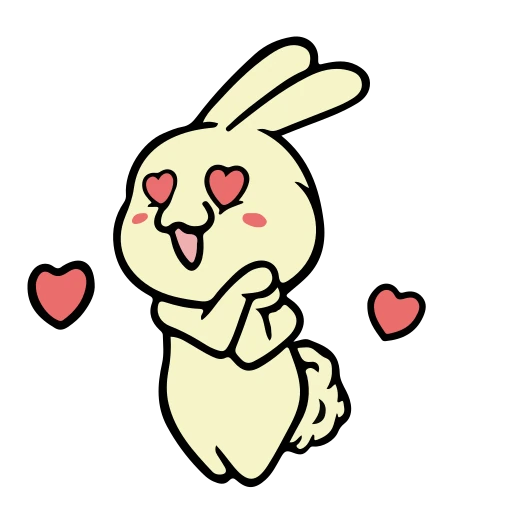 🐰 Стикер «Animated Animals part 2» для Telegram