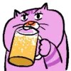 🍺 Эмодзи «Animated Ehcat» для Telegram