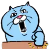 😭 Эмодзи «Animated Ehcat» для Telegram