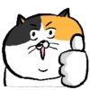 👍 Эмодзи «Animated Ehcat» для Telegram