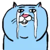 😭 Эмодзи «Animated Ehcat» для Telegram