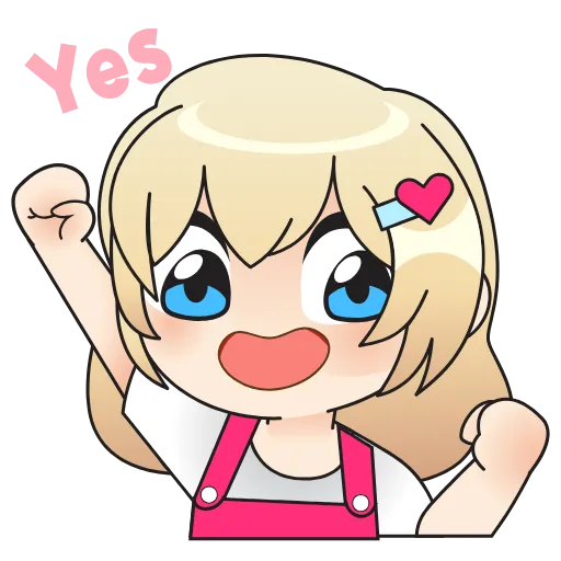 🤩 Эмодзи «Аниме B&G» для Telegram