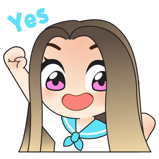🤩 Эмодзи «Аниме B&G» для Telegram