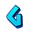🐻 Эмодзи «Синие английский буквы» для Telegram