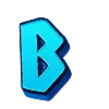 🐱 Эмодзи «Синие английский буквы» для Telegram