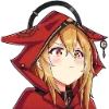 😐 Эмодзи «Anime Girl» для Telegram