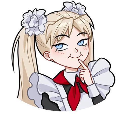🤔 Стикер «Анечка Без Текста» для Telegram