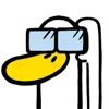 🤓 Эмодзи «Annoying Duck» для Telegram