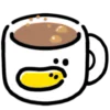 ☕️ Эмодзи «Annoying Duck» для Telegram