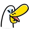 😂 Эмодзи «Annoying Duck» для Telegram