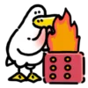 🔥 Эмодзи «Annoying Duck» для Telegram
